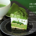 抹茶総使用量30グラムの贅沢！数量限定「濃厚宇治抹茶アイスケーキ」