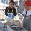 海の家では、獲った魚をBBQすることができる（C）TBS