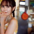 NGT48・西潟茉莉奈1st写真集『タイトル未定』（発売元：小学館、撮影：吉田崇）