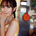 NGT48西潟茉莉奈1st写真集『タイトル未定』（発売元：小学館、撮影：吉田崇）