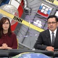 左から）小澤陽子、アリタ哲平（C）フジテレビ