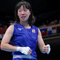 入江聖奈 (Photo by Frank Franklin - Pool/Getty Images)