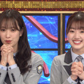 佐々木久美（日向坂46）、佐々木美玲（日向坂46）（C）TBS