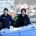 （左から）有輝（土佐兄弟）、横浜流星『DCU』(TBS)