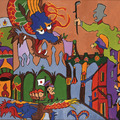 都会1997　油彩・キャンバス　89.0×116.0cm