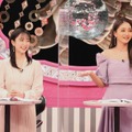 左から）佐久間みなみ（フジテレビアナウンサー）、みちょぱ（C）フジテレビ