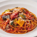 グリル野菜のトマトソーススパゲティ