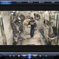 若田宇宙飛行士「おもしろ宇宙実験」動画キャプチャー