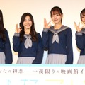 日向坂46(富⽥鈴花、潮紗理菜、佐々⽊美玲、⾦村美玖)【撮影：浜瀬将樹】