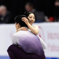 三浦璃来・木原龍一 (Photo by Dustin Satloff - International Skating Union/International Skating Union via Getty Images)