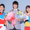 佐久本和夢、福尾誠、秋元杏月【撮影：小宮山あきの】