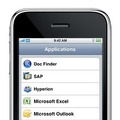 Citrix Receiver for iPhoneの画面（イメージ）