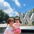 菊地亜美、シンガポール旅行を報告！家族でおそろいコーデに 画像