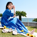 若月佑美、爽やか夏ファッションで魅了！Amazon Fashionのメインビジュアル続投