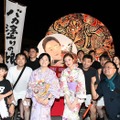 堀田真由、弘前ねぷたまつりにサプライズ参加！