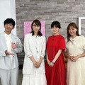 左から向井慧（パンサー）、水野美紀、ホラン千秋、藤本美貴(c)フジテレビ