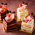 クリスマスショートケーキ2種　各920円 ［約5.5cm角］