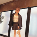 渡辺美奈代、54歳誕生日にミニスカ全身ショット 画像