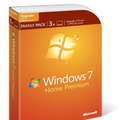 Windows 7 Family Pack（写真は英語版）