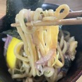 汁無しさばラーメン　撮影：渡邉