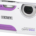 PENTAX Optio WS80（ホワイトプラスパープル）