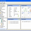 「System Manager 1.0」システムダッシュボードの画面