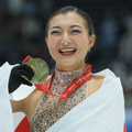 坂本花織 (Photo by Lintao Zhang - International Skating Union/International Skating Union via Getty Images)