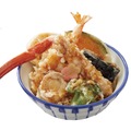 本ずわいがにと青森県産帆立の天丼　840円