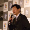 日本HP取締役副社長執行役員パーソナルシステムズ事業統括の岡隆史氏