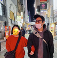 パンサー尾形＆妻、結婚記念日に手つなぎ&腕組みショット公開で反響
