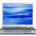 ソーテック、84,800円のモバイルSempron 2800+搭載ノートPC 画像