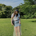 「かわいすぎ」「めちゃタイプ」ミスマガ2024ベスト16・吉田羽花、シースルーミニスカ衣装公開 画像