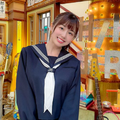 「めっちゃ似合ってる」くりえみのセーラー服姿に絶賛の声 画像