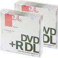 　長瀬産業は、10枚/5枚パックだと1枚あたり700円を切るDVD+R DLメディア「TRANSDISC C-DVD+RDL-RPW」と、日本国内製造ながら1枚あたり60円の16倍速DVD-Rメディア「TRANSDISC C-DVD-16R-TPW50」を、7月15日に同社直販サイト「DVDirect」にて発売した。