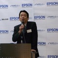 エプソン取締役マーケティングセンター長の中野修義氏