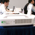 会場でプレゼンに使用されたEB-Z8000WU