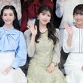 （左から）大島璃音、小林李衣奈、山岸愛梨【撮影：小宮山あきの】