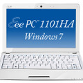 「Eee PC 1101HA-WP」（パールホワイト）