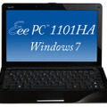 「Eee PC 1101HA-WP」（クリスタルブラック）
