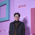 12月9日に開催されたワールドプレミアの模様　Netflixシリーズ「イカゲーム」シーズン1：独占配信中、シーズン2：12月26日（木）世界独占配信