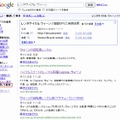 Googleによるサンプル（「レンタサイクル ウィーン」の検索例）