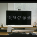 モニターは、このリニューアルに合わせて購入したApple Pro Display XDRをモニターアームで設置。