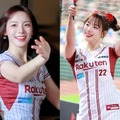 「ふともも女神」韓国人気チア、楽天ロゴ胸にファン釘づけの人気ぶり【PHOTO】 画像