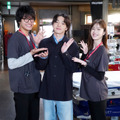 『Dr.アシュラ』主題歌アーティスト・imaseが撮影現場へ！ 松本若菜や佐野晶哉と初対面 画像