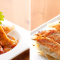 左：ヴィーガン　四川焼き餃子　490円(税込539円)　右：ヴィーガン　もやし焼き餃子　490円(税込539円)