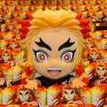 煉󠄁獄杏寿郎カバーのシートジャック　(C)吾峠呼世晴／集英社・アニプレックス・ufotable