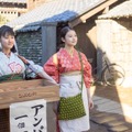 『あんぱん』朝田家の三女・朝田メイコ役を演じる原菜乃華　（C）NHK