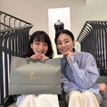 のんと井川遥（写真はのんの公式ブログから）
