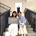 のんと井川遥（写真はのんの公式ブログから）