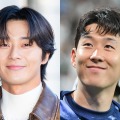 えっ、なんでそこに!? 俳優パク・ソジュン、“親友”ソン・フンミンの優勝SHOTにしれっと写り込む【PHOTO】 画像